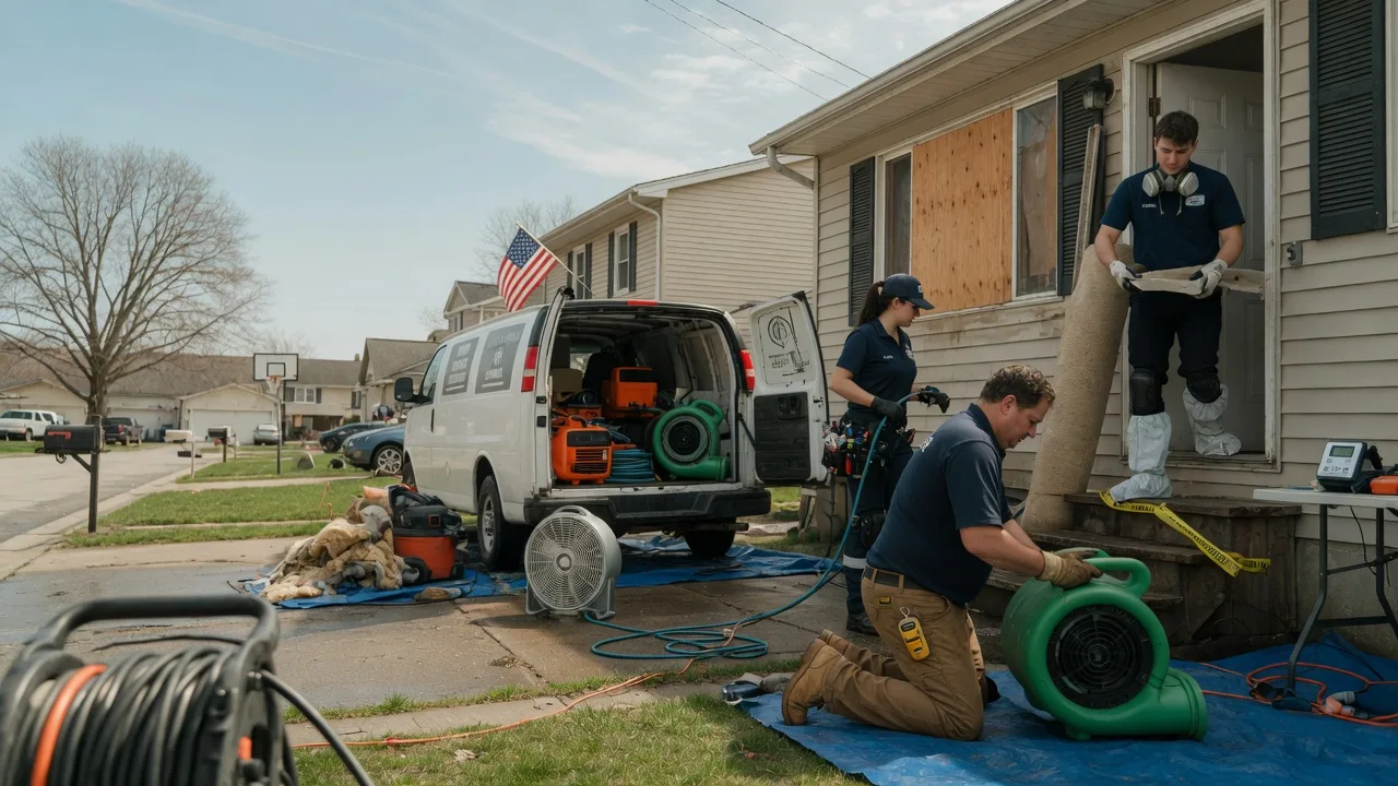 Water Damage Restoration in Leighton, IA near me